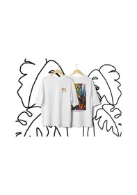 Resim Samsara Serisi No:9 T-shirt - Gri 