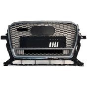 Resim Audi Q5 RSQ5 Panjur Krom/Siyah 2012-2015 Arası Uyumlu Quattro 