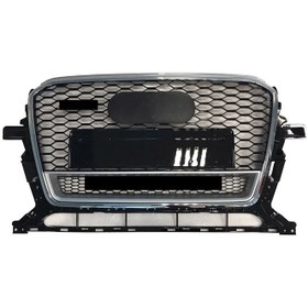 Resim Audi Q5 RSQ5 Panjur Krom/Siyah 2012-2015 Arası Uyumlu Quattro 