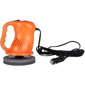 Resim Pazly 12v Kompakt Elektrikli Araç Ve Mobilya Cilalama Makinesi - 1500rpm - Abs Malzeme - Orange 
