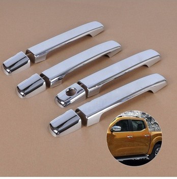 Ford Fiesta Uyumlu 2009-2017 Krom Cam Çıtası 8 Parça Paslanmaz Çelik