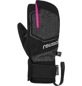 Resim Reusch Torby R-Tex Xt Çocuk Üç Parmak Kayak Eldiveni Gri/Pembe 