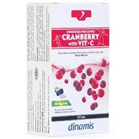 Resim Dinamis Cranberry with Vit-C 20 Saşe 