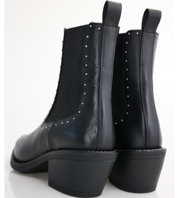 Resim Siyah Troklu Western 124409 Siyah 