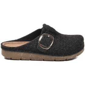 Resim Aspor Siyah Kadın Ev Terliği Çok Renkli 