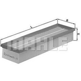 Resim Knecht Hava Filtresi - LX 617 Knecht