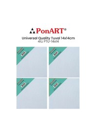 Resim Ponart Universal Quality Tuval 14X14Cm 4Lü Ptu-14X14 