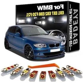 Resim Flybuy Badeya Bmw 1 Serisi E81 E87 E82 E88 F20 F21 2003-2014 Aaç Led Iç Ikik Kiti Buz Mavisi E88 Cabrio 11p 1 Adet 1 Adet 