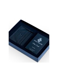 Resim Hediyelik Set Özel Erkek Edp Parfüm Ve Siyah Deri Kartlık - E-106 Amber 