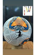 Resim TOPROCKSTORE Dikişli Futbol Topu A Kalite 5 Numara + Şişirme Pompası 