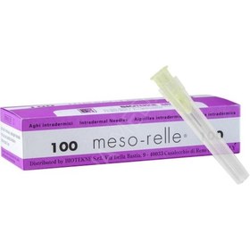 Resim Meso-Relle Mezoterapi İğnesi 30g X 4mm - Aal34 - 50 Adet 