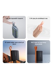 Resim Xiaomi S28D 5W IP67 Taşınabilir Bluetooth Hoparlör 