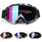 Resim Motosiklet Koruyucu Donanımlar Esnek Çapraz Kask Yüz Maskesi Motokros Gözlükleri Atv Kir Bisikleti Utv Gözlük Donanımı Gözlüklera2 