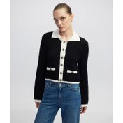 Resim İpekyol Colorblock Triko Kadın Hırka (IW6250050390) 