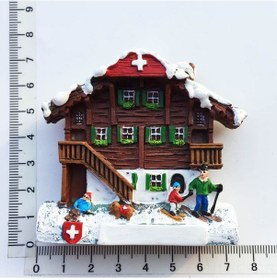 Resim Singree El Yapımı Boyalı Buzdolabı Mıknatısı - Pratik Ve Dayanıklı Alman Tarzı Seyahat Hediyesi 