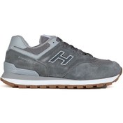 Resim Hammer Jack Hakiki Deri Meet Gri-Krep Kadın Spor Ayakkabı - 545252106 