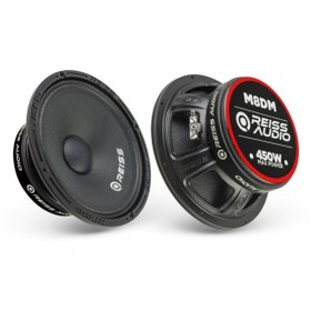 Resim REISS AUDIO Reıss Audio Rs-m8dm 20cm Midrange 450wat 150rms Iki Adet 