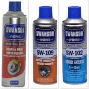 Resim Swanson Works Balata Sprey Motor Temizleyici Sprey Gres Bakım Set 