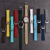 Resim TONJETT Moda Erkek Kol Saat Bantları, Flororubber Askılar ile Tang Fermuar, Dayanıklı Değiştirilebilir Bileklik Bantları, 20mm 22mm Saatlerle Uyumlu, Geleneksel Dalış Saat Aksesuarları İçin 