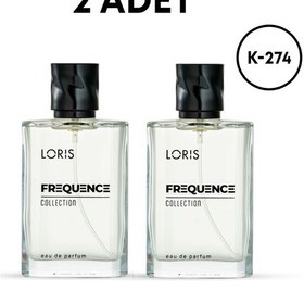 Resim Loris 2 Adet K-274 Frequence Kadın Parfüm 50+50 Ml Oryantal 