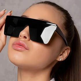 Resim 1 adet Yeni Avrupa ve Amerikan Büyük Çerçeve Kadınlar için Yüksek Kaliteli Moda Gözlükleri 