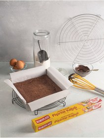 Resim Koroplast Hazır Kesilmiş Pişirme Kağıdı 16'lı 42x37cm, Yapışmaz, Yanmaz, Fırına Dayanıklı 