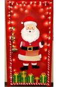 Resim PROMISEBACKDROP2 190x75cm Lastikli kapı süsü, Kumaş kapı giydirme, Christmas decor, Yılbaşı, Okul etkinlik kapı süsü 