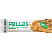 Resim FELLAS Vegan Protein Bar Yer Fıstığı Ezmeli 40g 