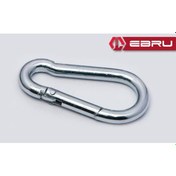 Resim Ebru Yaylı Karabina, Çengel, Kanca 5mm - 50 Adet 