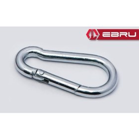 Resim Ebru Yaylı Karabina, Çengel, Kanca 5mm - 50 Adet 