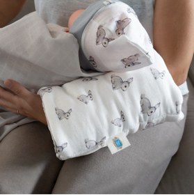 Resim FeyzaDesign Yumuşak ve Rahat Silindir Emzirme Kol Destek Yastığı 