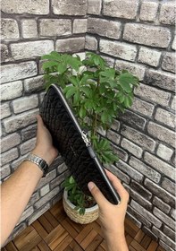 Resim Guard Nakış Desenli Siyah Clutch Çanta - Grd2403xw22262 