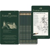 Resim Faber-Castell 9000 Art K.K. Seti (8B-2H) 