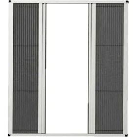 Resim AKPEN Akordiyon DUBLE Pileli Pencere Sineklik BEYAZ MAX. 150 X 150 cmye kadar İSTEDİĞİNİZ ÖLÇÜYÜ VEREBİLİRSİNİZ 