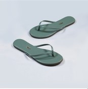 Resim Tkees Kadın Klasik Günlük Parmak Arası Terlik Yeşil 