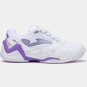 Resim Joma Set Lady Tselw2502ac Kadın Sert & Toprak Kort Tenis Ayakkabısı Beyaz 