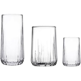 Resim Paşabahçe Nova Su Meşrubat Kahve Yanı Bardak Takımı 18 Parça 