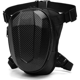 Resim Motor Gömlegi Su Geçirmez Cift Cinsiyetli Kisilik Fonsiyonlu Bel Ve Motor Sikma Çantasi Siyah Siyah 
