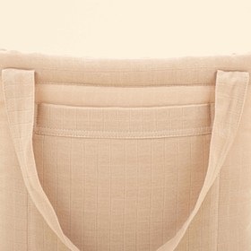 Resim Bebek Bakım Çantası - Kumsal Beji Muslin 