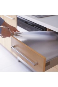 Resim ÇELİKPENÇE Kaydırmaz Raf Örtüsü 10 Mt - Plastik - Turuncu 