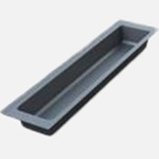 Resim Adilon Kaşıklık 107 mm Tek Bölme Antrasit 