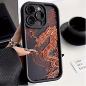 Resim Şık Ejderha Kek Bambu Desenli iPhone16,16plus,16pro,16promax, iPhone 15,15Plus,15Pro,15ProMax, 14,14Plus,14Pro,14ProMax, 13,13Pro,13ProMax, 12,12Pro,12ProMax, 11,11,11Pro Max,7,8,X,XS ile Uyumlu Özel Cep Telefonu Kılıfı, Anti-leke, Moda, Trend 