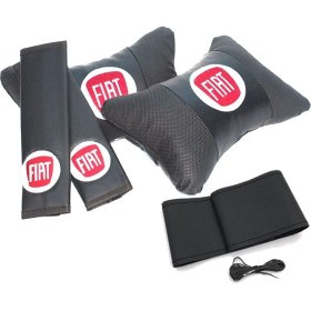 Resim Mutlu Oto Fiat Doblo Iı 2010 ve ve Sonrası Konfor Seti Yastık-Kemer-Kılıf 