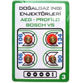 Resim Doğalgaz Enjektör Ocak Takımı (Bosch, Siemens, Profilo, Vestel) 