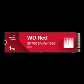 Resim Wd Red Sn700, Wds100t1r0c, 1tb, 3430/3000, Server Ve Nas İçin Enterprise, Gen3, Nvme Pcıe M.2 2280, 