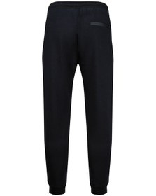 Resim Siyah Regular Fit Yandan Cepli Pamuklu Eşofman Altı Siyah790 