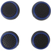 Resim Konsol İstasyonu Ps4 Ps5 Xbox Analog Koruyucu 4lü Paket Siyah Mavi - Gp5-24 