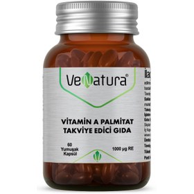 Resim VENATURA Vitamin A Palmitat Takviye Edici Gıda 60 Kapsül Kutulu 