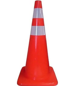 Resim Reflektörlü Duba Trafik Konisi 90 Cm Duba Trafik Koni Yol Otopark Dubası 