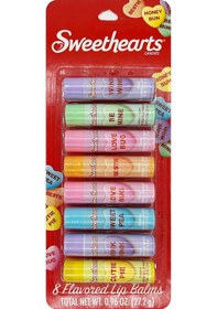 Resim Taste Beauty Sweethearts Lip Balm Dudak Balsamı Çeşit Paketi 8 Adet 